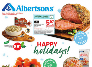 Albertsons Weekly Dec 22 – Dec 24, 2021 (Christmas Sale Included)