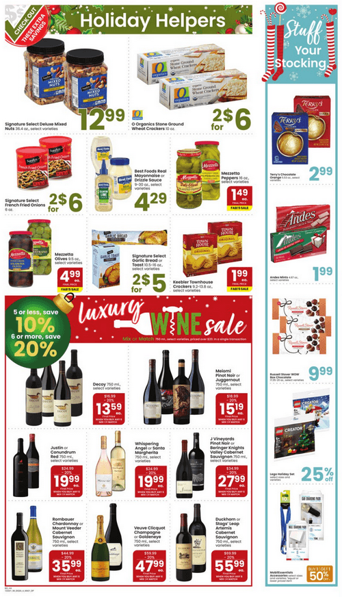 Albertsons Weekly Dec 22 Dec 24, 2021 (Christmas Sale Included)