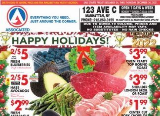 Associated Supermarkets Weekly Ad Dec 24 – Dec 30, 2021