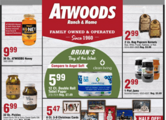 Atwoods Weekly Ad Dec 01 – Dec 05, 2021