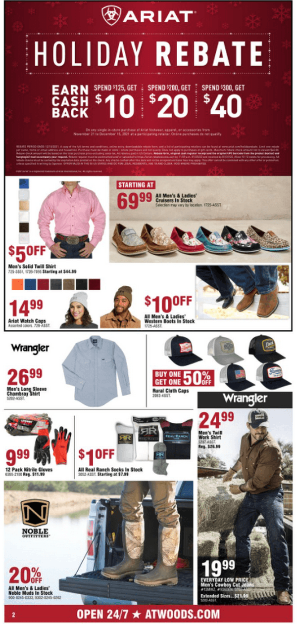 Atwoods Weekly Ad Dec 08 – Dec 12, 2021