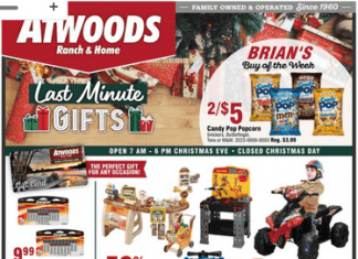 Atwoods Weekly Ad Dec 22, 2021 – Jan 02, 2022