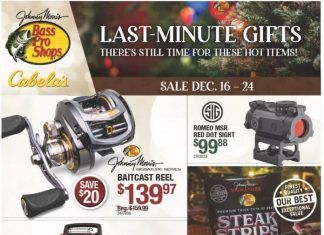 Bass Pro Shops Christmas Flyer Dec 16 – Dec 24, 2021