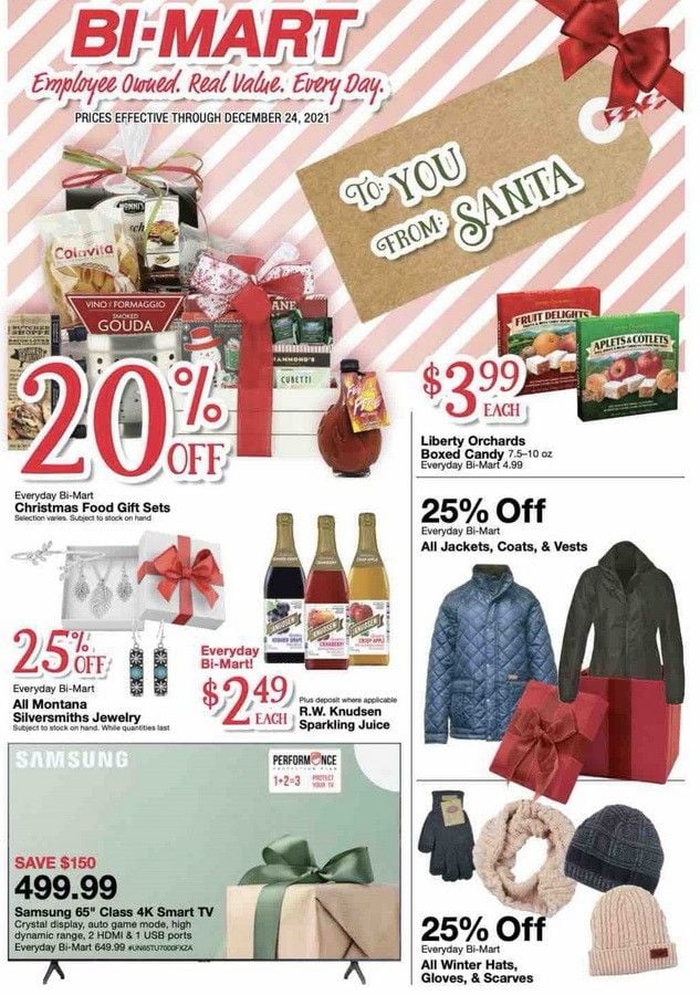 BiMart Weekly Ad Dec 15 Dec 24, 2021 (Christmas Promotion Included)