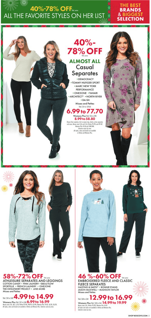 Boscov's Christmas Ad Dec 09 Dec 15, 2021