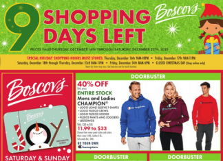 Boscov’s Weekly Ad Dec 16 – Dec 25, 2021
