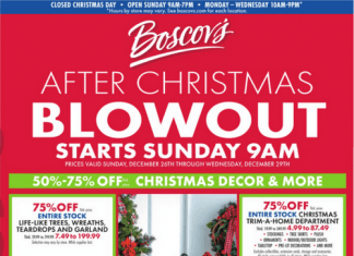 Boscov’s Weekly Ad Dec 26 – Dec 29, 2021