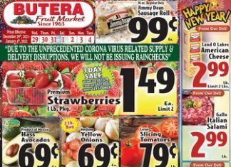 Butera Weekly Ad Dec 29, 2021 – Jan 04, 2022
