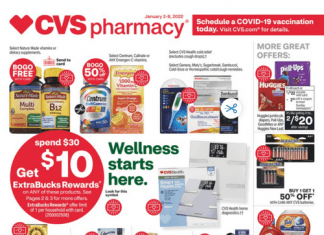 CVS Weekly Ad Jan 02 – Jan 08, 2022