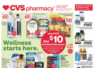 CVS Weekly Ad Dec 26, 2021 – Jan 01, 2022