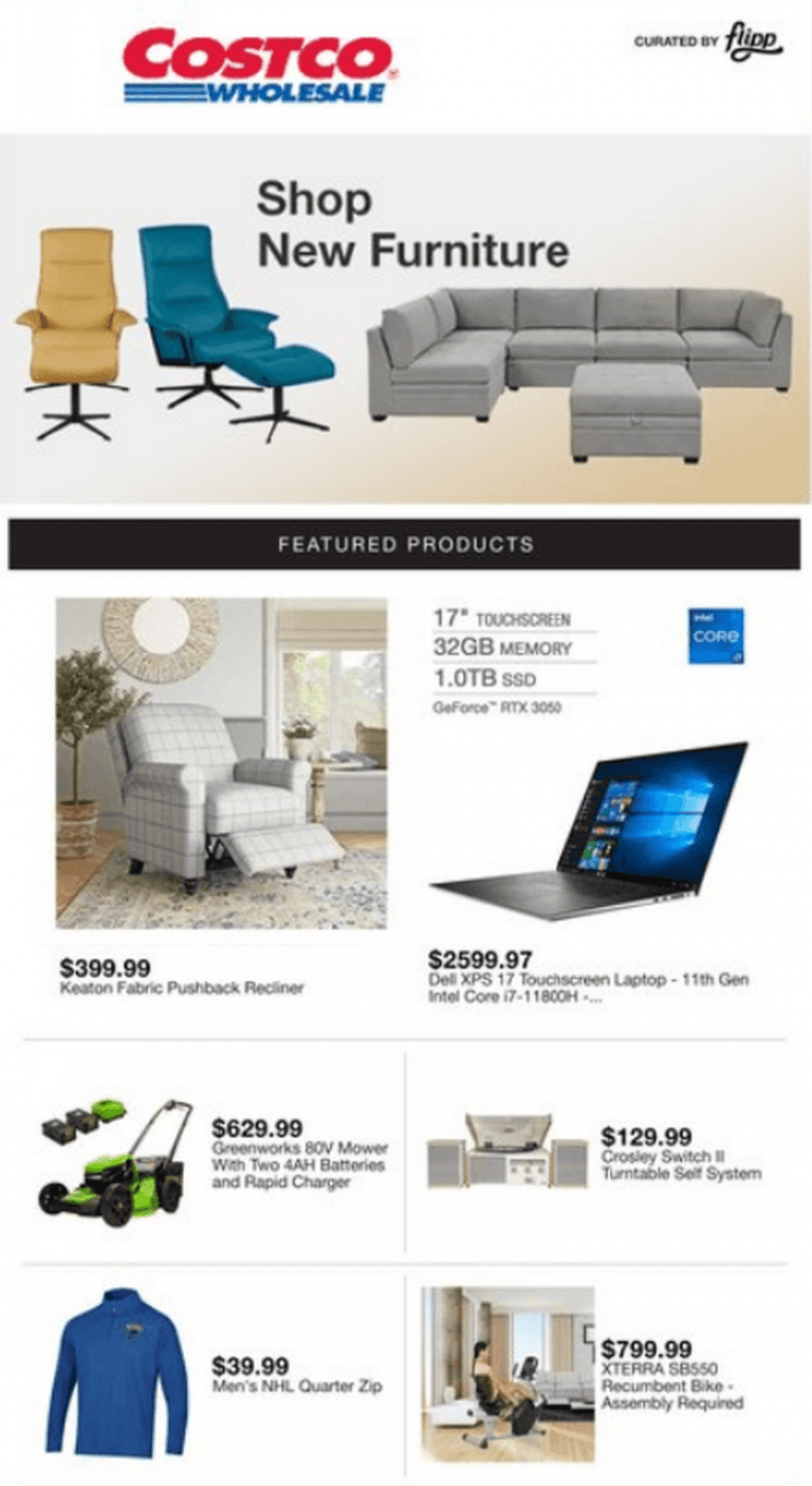 Costco Weekly Ad Dec 30, 2021 Jan 07, 2022