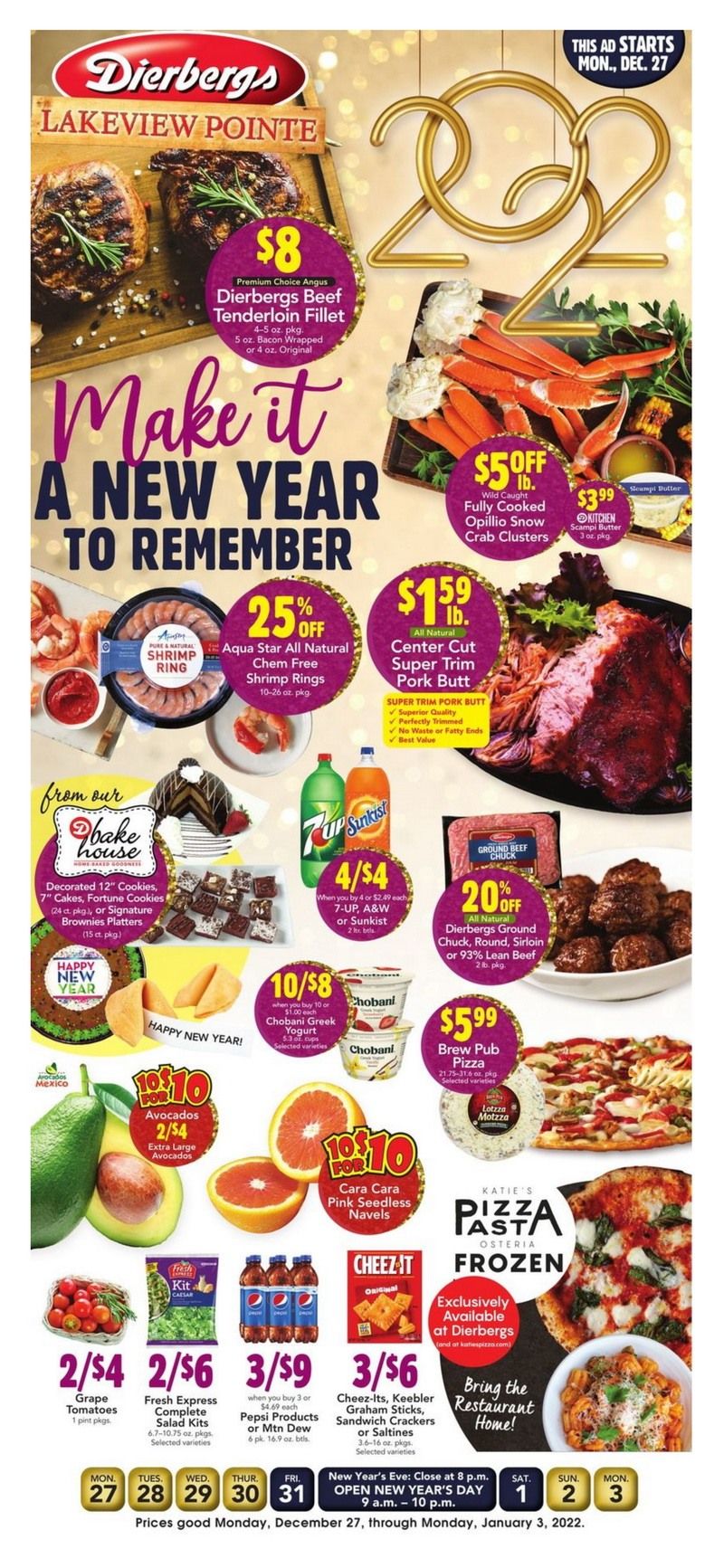Dierbergs Markets Weekly Ad Dec 26, 2021 Jan 03, 2022