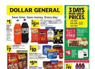 Dollar General Weekly Ad Dec 05 – Dec 11, 2021