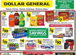 Dollar General Weekly Ad Dec 19 – Dec 25, 2021 (Christmas Promotion Included)