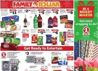 Family Dollar Weekly Ad Dec 19 – Dec 25, 2021 (Christmas Promotion Included)