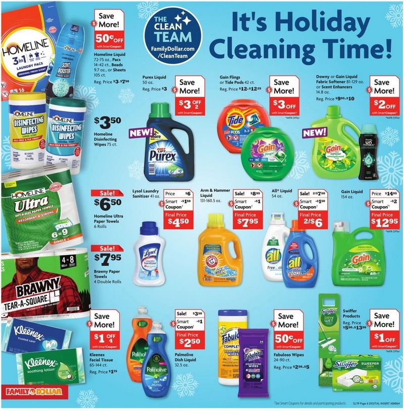Family Dollar Weekly Ad Dec 19 Dec 25, 2021 (Christmas Promotion