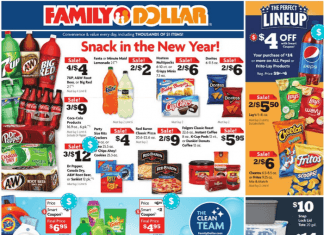 Family Dollar Weekly Ad Dec 26, 2021 – Jan 01, 2022