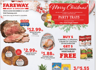 Fareway Weekly Ad Dec 21 – Dec 27, 2021