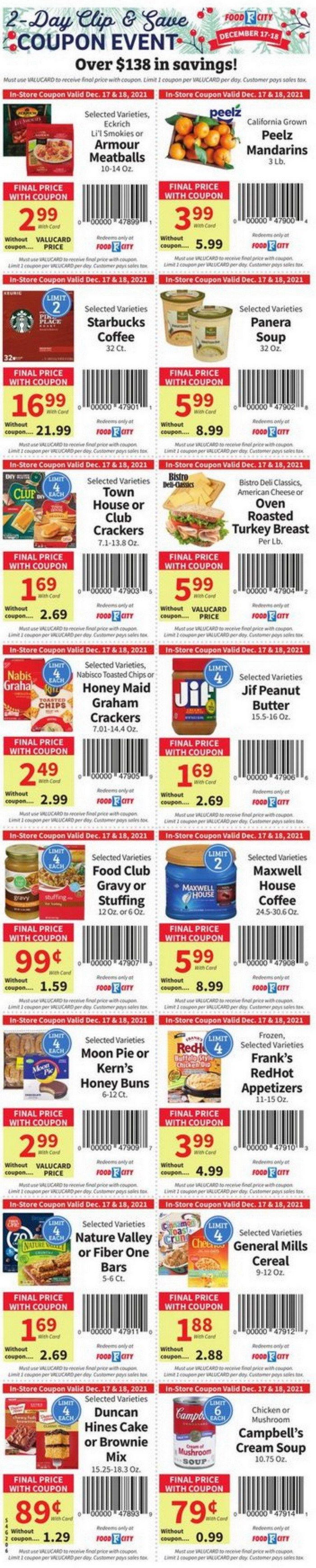 Food City Weekly Ad Dec 15 – Dec 21, 2021
