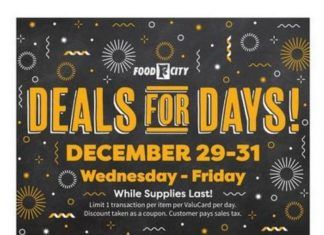 Food City Weekly Ad Dec 29, 2021 – Jan 04, 2022