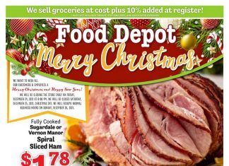 Food Depot Weekly Ad Dec 13 – Dec 26, 2021