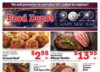 Food Depot Weekly Ad Dec 27 – Jan 02, 2022