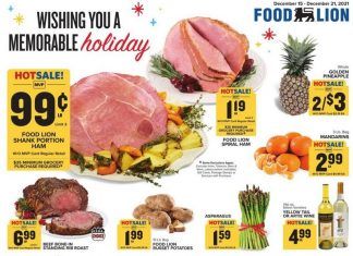 Food Lion Weekly Ad Dec 15 – Dec 21, 2021