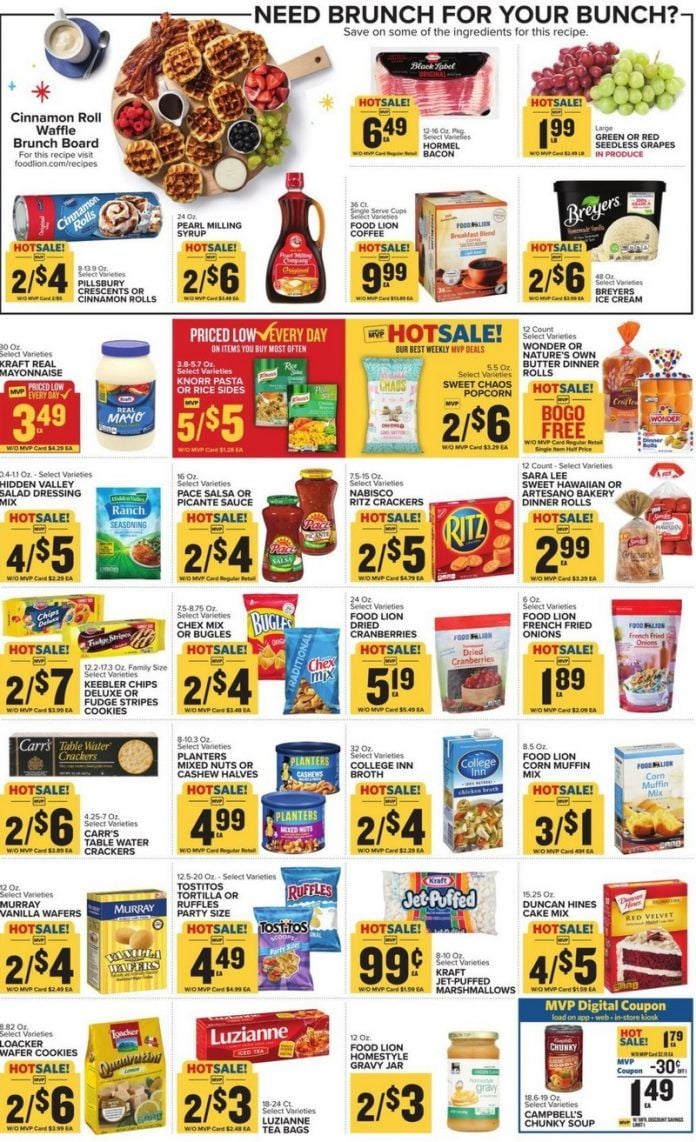 Food Lion Weekly Ad Dec 22 Dec 28, 2021 (Christmas Promotion Included)