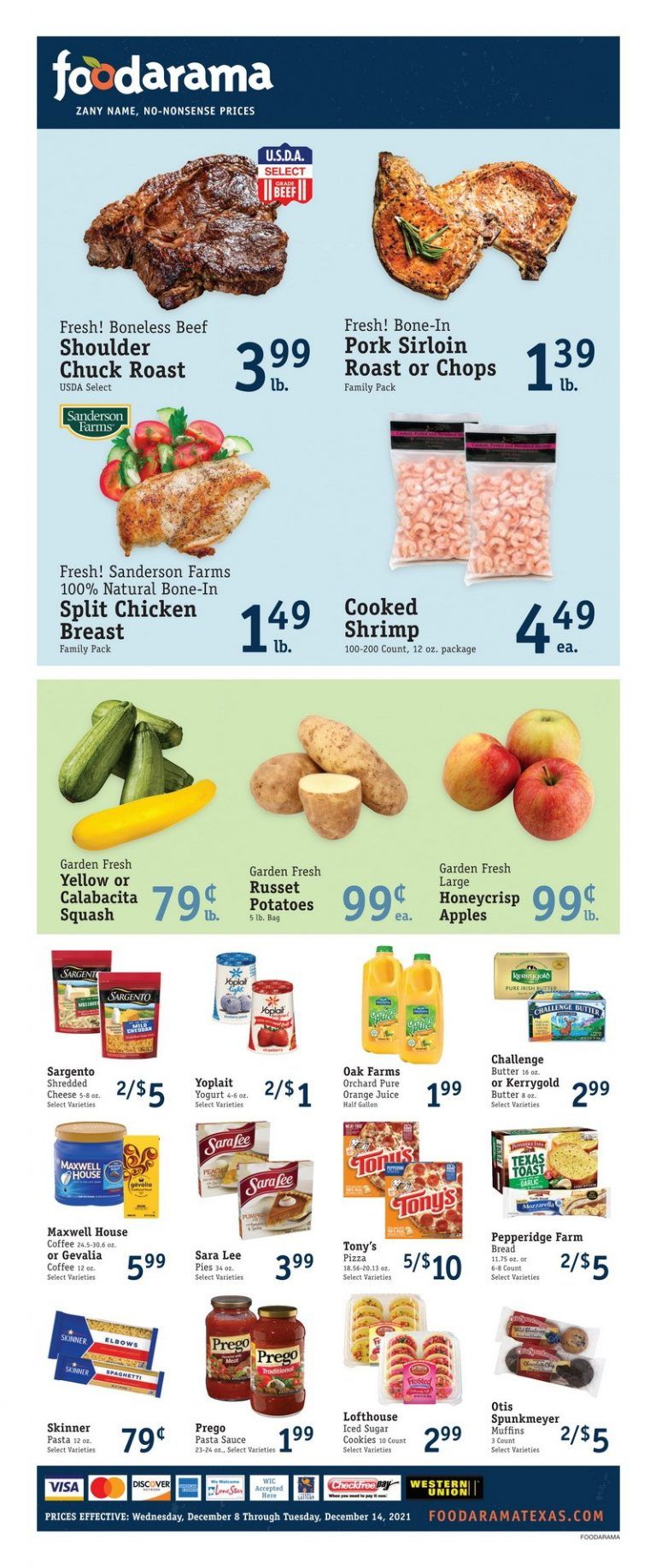 Foodarama Weekly Ad Dec 08 Dec 14, 2021