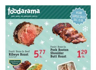 Foodarama Weekly Ad Dec 15 – Dec 28, 2021