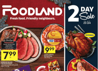 Foodland(Canada) Weekly Ad Dec 23 – Dec 29, 2021