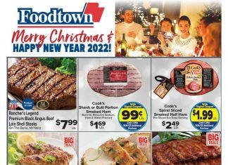 Foodtown Weekly Ad Dec 24 – Dec 30, 2021