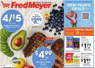 Fred Meyer Weekly Ad Dec 30, 2021 – Jan 04, 2022