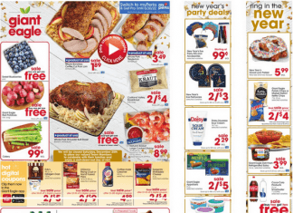 Giant Eagle Weekly Ad Dec 23 – Dec 29, 2021
