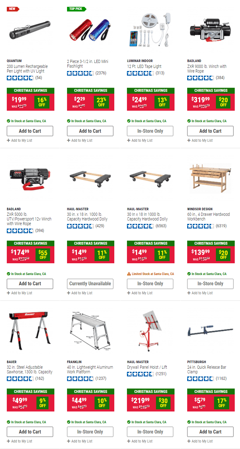 Harbor Freight Christmas Sale Dec 17 Dec 26, 2021