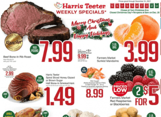 Harris Teeter Weekly Ad Dec 15 – Dec 24, 2021 (Christmas Promotion Included)