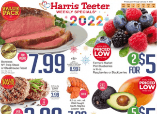 Harris Teeter Weekly Ad Dec 29, 2021 – Jan 04, 2022