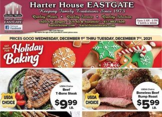 Harter House Weekly Ad Dec 01 – Dec 07, 2021