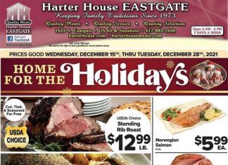 Harter House Weekly Ad Dec 15 – Dec 28, 2021