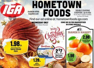 IGA Weekly Ad Dec 15 – Dec 28, 2021 (Christmas Promotion Included)