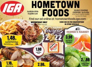 IGA Weekly Ad Dec 29, 2021 – Jan 04, 2022