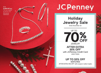 JCpenney Holiday Jewelry Sale Nov 02 – Nov 25, 2021
