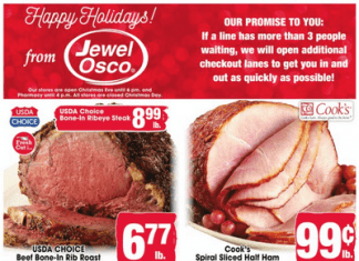 Jewel Osco Weekly Ad Dec 22 – Dec 24, 2021 (Christmas Promotion Included)
