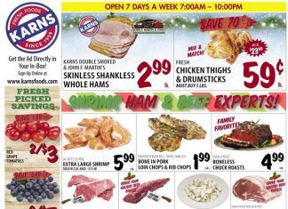 Karns Quality Foods Weekly Ad Dec 14 – Dec 20, 2021