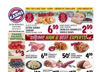 Karns Quality Foods Weekly Ad Dec 21 – Dec 27, 2021