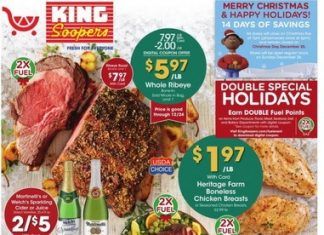 King Soopers Weekly Ad Dec 15 – Dec 28, 2021