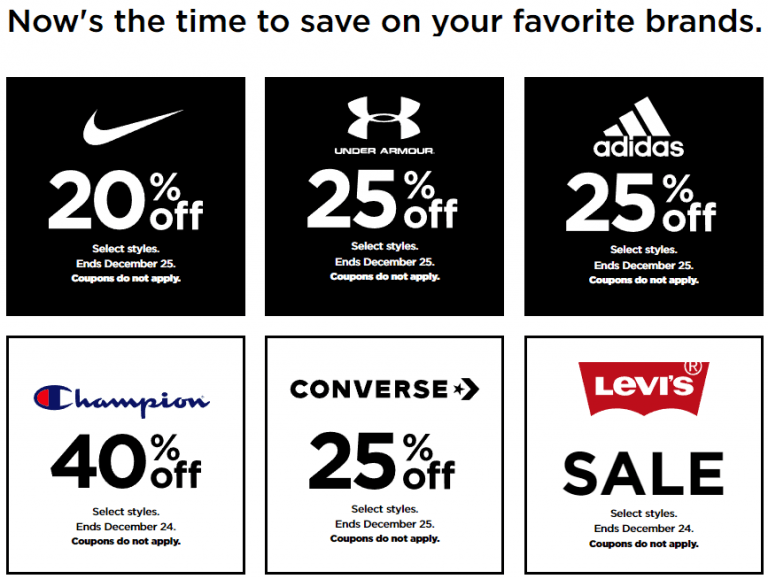 Kohl's Coupon Sale Until Dec 25, 2021