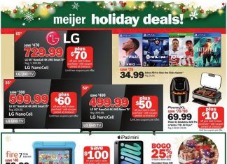 Meijer Holiday Ad Dec 19 – Dec 24, 2021