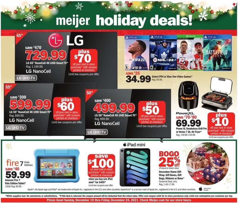 Meijer Holiday Ad Dec 19 Dec 24, 2021 Part 12