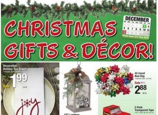 Menards Christmas Sale Dec 03 – Dec 12, 2021